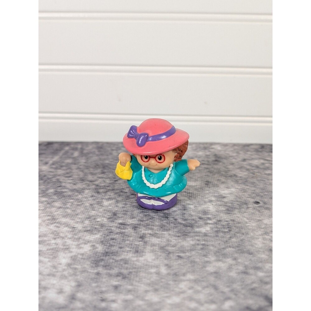 Fisher Price Little People MAGGIE READY for TEA PARTY Spring Time Easter Friends